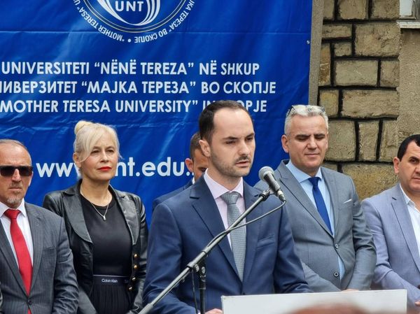 The Career Fair at Mother Teresa University in Skopje